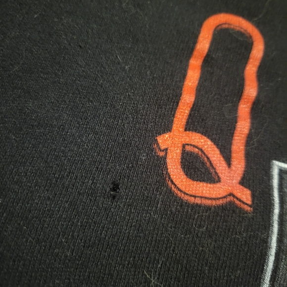 VINTAGE Skull Queen Hoodie Sz L - Picture 4 of 4